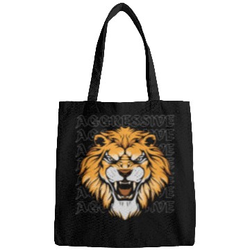Discover Lion, Motivational Workout Bags