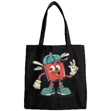 Discover Classic Cartoon Grins Bags