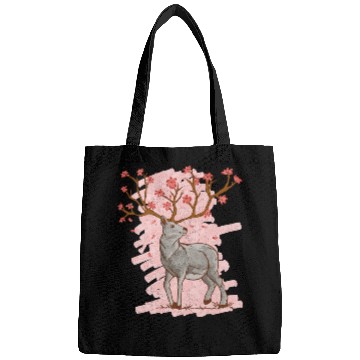 Discover Cherry Blossom Deer Sakura Bags