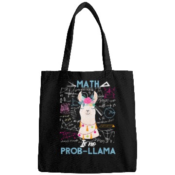 Discover Funny Math Is No Prob Llama Back To School Bags