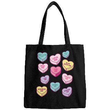 Discover Love Me Kiss Me Pleasure Me Candy Hearts Bags