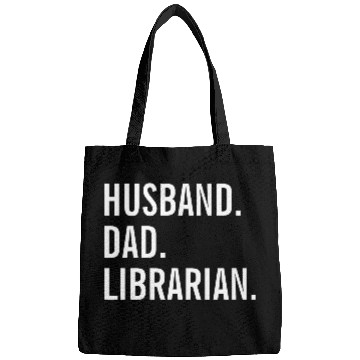 Discover Husband Dad Librarian Bags