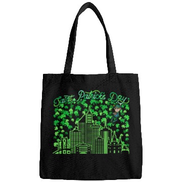 Discover Saint Patrick's Day New Orleans Louisiana Bags
