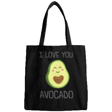Discover I Love you Avocado Bags