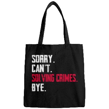 Discover Funny Forensic Scientist Science Investigator Bags