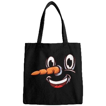 Discover Snowman Face Bags