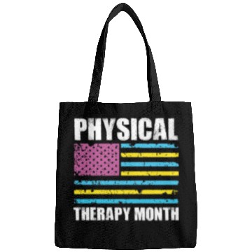 Discover USA Flag PT PTA Physical Therapy Gift Physical Bags