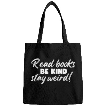 Discover Read Books Be Kind Stay Weird Teacher Bags