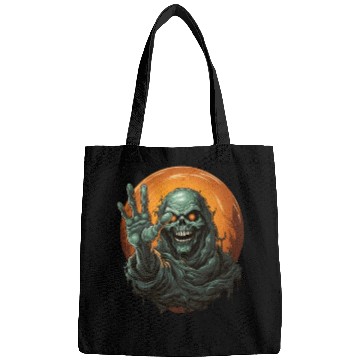 Discover Halloween Emerging Hands Spooky Pumpkin Bags