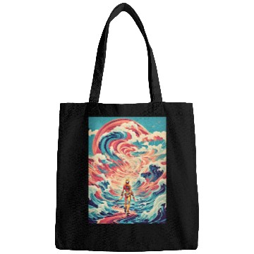 Discover Retro Wave Nostalgia Bags