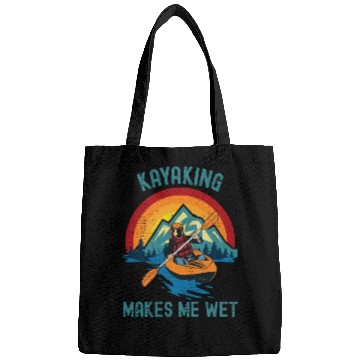 Discover KAYAKING MAKES ME WET Funny Kayak Water Sport Bags
