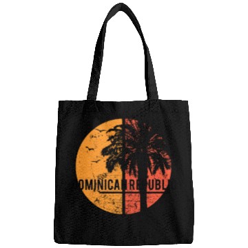 Discover Artistic Dominican Republic Cool Palm Tree Bags