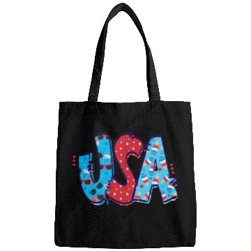 Discover USA With Patterns America State Country Bags