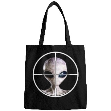 Discover Area 51 Alien Sniper Gamers and Movie Lovers! Bags