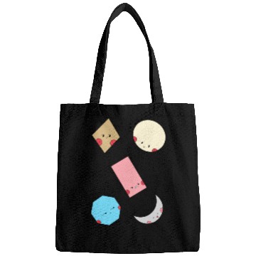 Discover Cute Geometric Shapes Sticker pack Bags