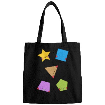 Discover Cute Geometric Shapes Sticker pack Bags