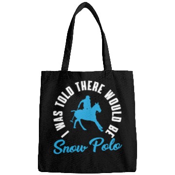 Discover Funny Snow Polo Outfit Horse Polo Bags