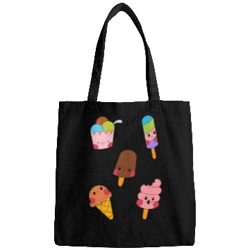 Discover Cute Sweet Ice Cream Sticker Pack Bags