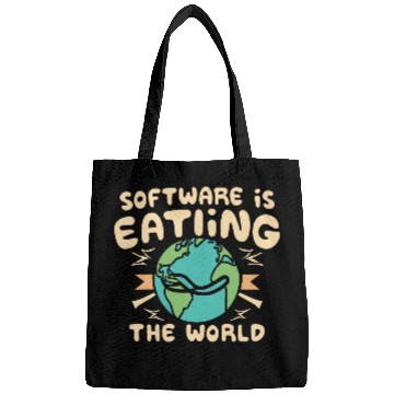 Discover Software is eating the world Bags