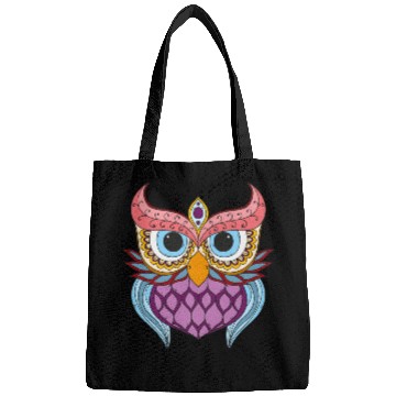 Discover Cute Mandela owl Bags