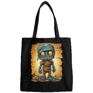 Discover Halloween Spooky Cartoon Mummy Bags