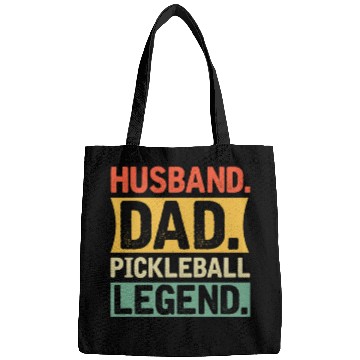Discover Husband Dad Pickleball Legend Bags