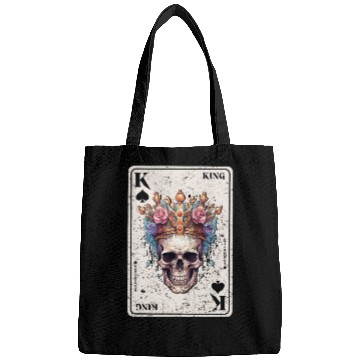 Discover King on Spades Horror Halloween Card Game Creepy Bags