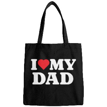 Discover I Love My Dad Bags