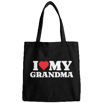 Discover I Love My Grandma Bags