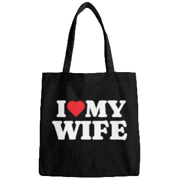 Discover I Love My Wife Bags