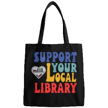 Discover Support your local library Bags
