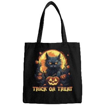 Discover Halloween scary cat Bags