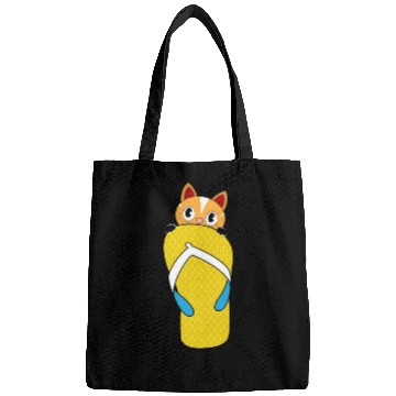 Discover Flip Flops Cat Lover Bags