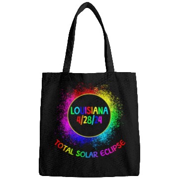 Discover Total Solar Eclipse Louisiana 4/28/24 Kids Eclipse Bags