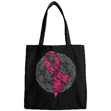 Discover Breast Cancer Mandala Bags