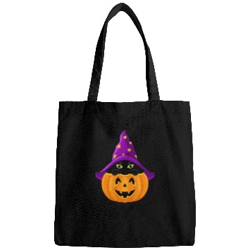 Discover Wicked Cat Witch Funny Halloween Witch Bags