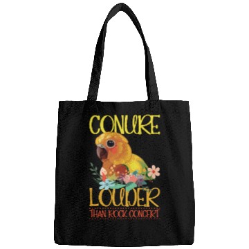 Discover Conure louder than rock concert Bags