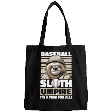 Discover Sloth Funny Sloth Baseball Bags