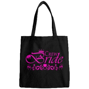 Discover Crew Bride Bachelorette Party Hotpink Bags