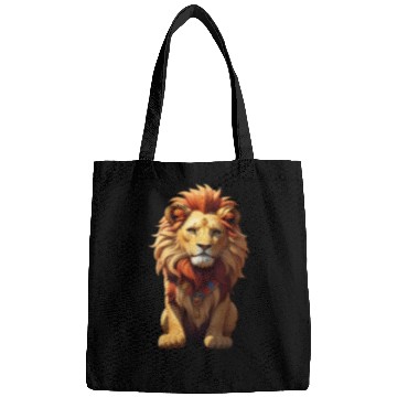 Discover Lion art design Bags