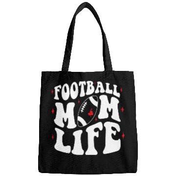 Discover Livin That Football Mom Life Game Day Cheer Mom Bags