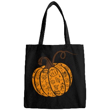 Discover Halloween, Pumpkin, Fall, Thanksgiving Bags