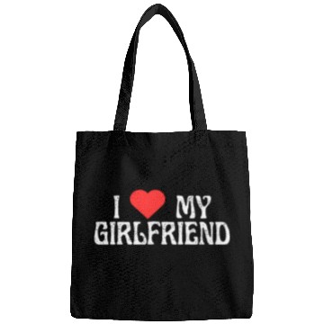 Discover I love my girlfriend Bags