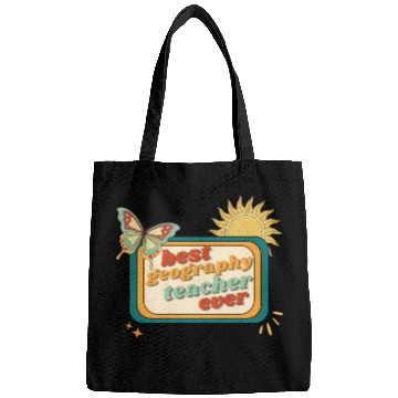 Discover Teacher Appreciation, best georaphy teacher ever Bags