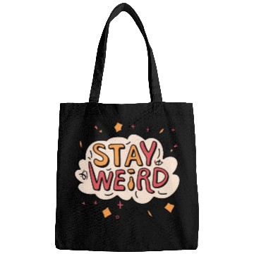 Discover Stay Weird Bags