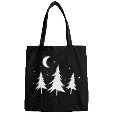 Discover Forest at Night Nature Forest Environment Bags