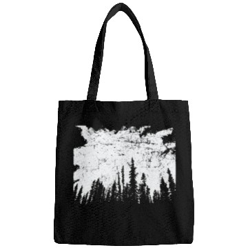 Discover Forest at Night Nature Leaves Environment Bags
