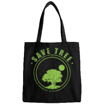 Discover Save Tree Nature Forests Leaves Environment Bags