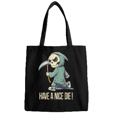 Discover Cute Chibi Grim Reaper Bags