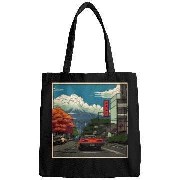 Discover fall in japan Bags